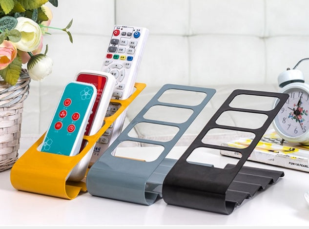 "Porte-Télécommande à 4 Compartiments