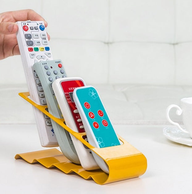 "Porte-Télécommande à 4 Compartiments