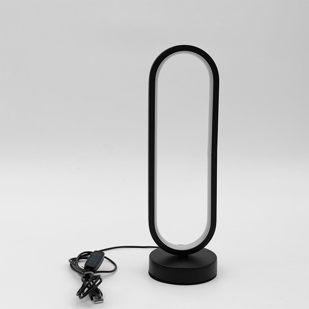 Lampe de Nuit LED USB avec Gradation en Anneau