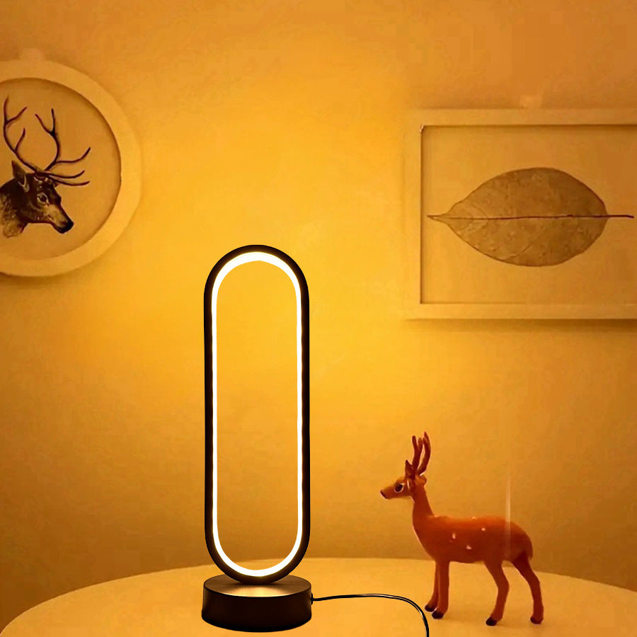 Lampe de Nuit LED USB avec Gradation en Anneau