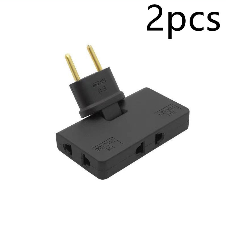 Adaptateur Prise EU Rotatif 1 en 3