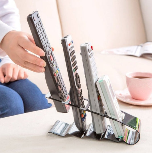"Porte-Télécommande à 4 Compartiments