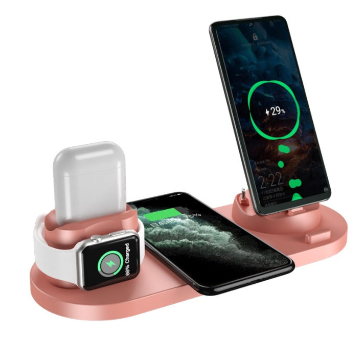 Station chargeur Rapide pour iPhone, Montre, Écouteurs et Plus