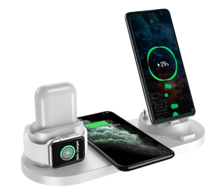Station chargeur Rapide pour iPhone, Montre, Écouteurs et Plus