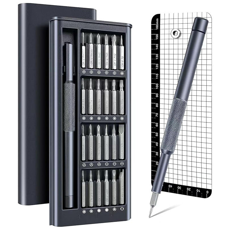 Tournevis de Précision 27-en-1 avec Embouts Magnétiques – Format Stylo