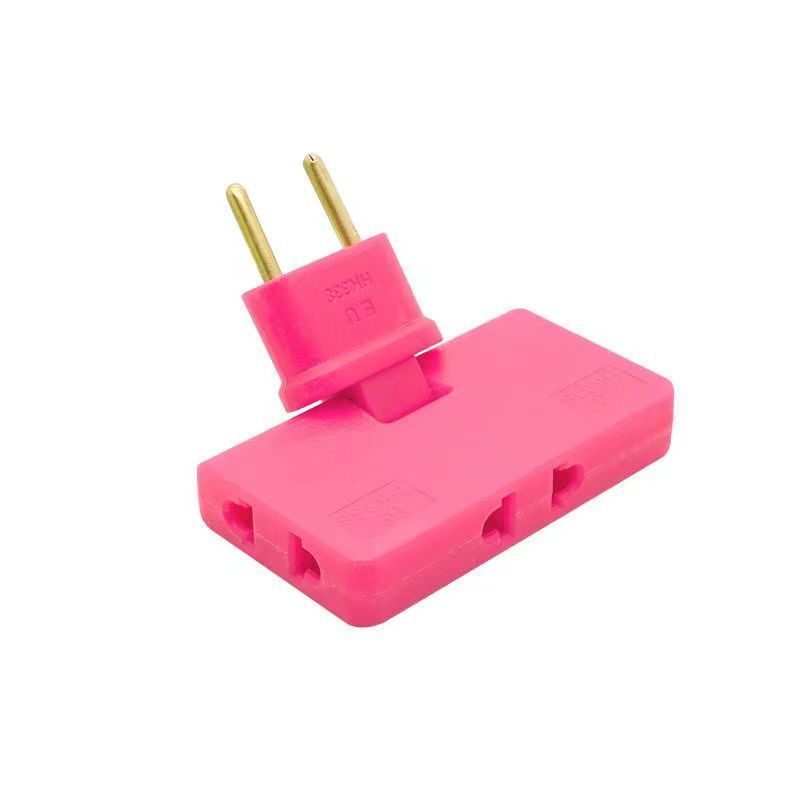 Adaptateur Prise EU Rotatif 1 en 3