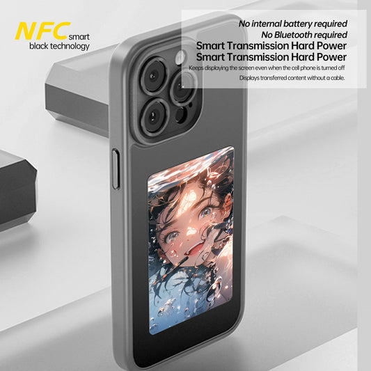 Coque intelligente à écran E-Ink pour téléphone