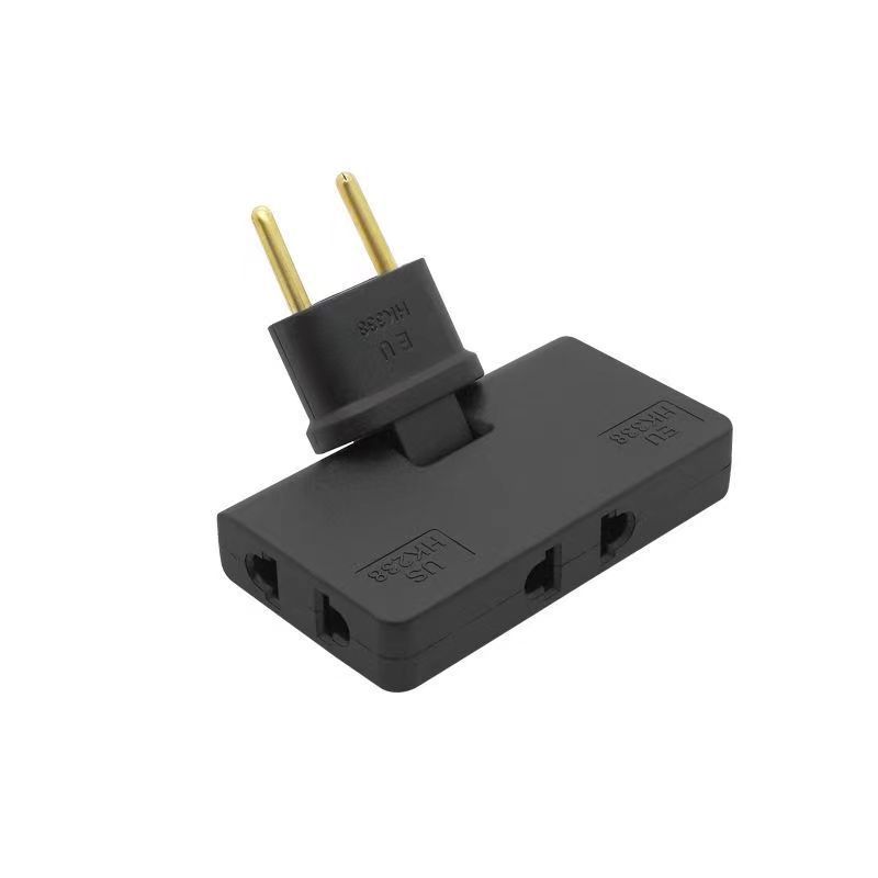 Adaptateur Prise EU Rotatif 1 en 3